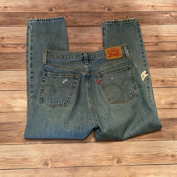 New ✨ Levi’s Original 501 Destroyed - Picture 2 of 6